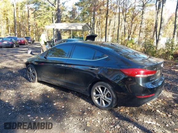 ✅ 2017 Hyundai Elantra SE • VIN: 5NPD84LF4HH055227 • Lot: 43614341. Listed on IAAI with 116,563 mi. Free auction sales archive from the USA and detailed vehicle history report at DreamBid. Image 3.