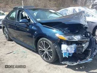 2020 Toyota Camry SE with VIN 4T1G11BKXLU002444, listed as a IAAI auction lot 41948501 with 53,902 mi miles and . Bid and sale history available at DreamBid. Image 1.