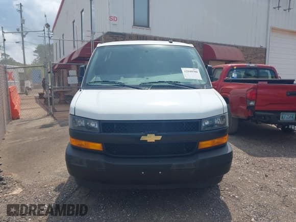 ✅ 2023 Chevrolet Express Cargo • VIN: 1GCWGAFP8P1259579 • Lot: 42040508. Listed on IAAI with 25,681 mi. Free auction sales archive from the USA and detailed vehicle history report at DreamBid. Image 12.