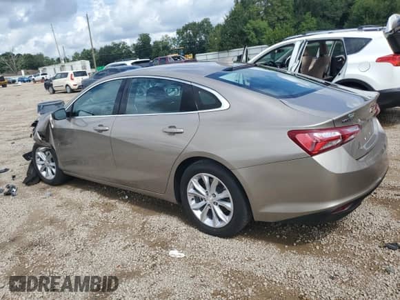 2022 Chevrolet Malibu LT с VIN 1G1ZD5ST2NF171040, выставлен на аукционе Copart как лот 70829115 с пробегом 55 459 миль миль и На запчасти • Non repairable. История ставок и продаж доступна на DreamBid. Изображение 2.