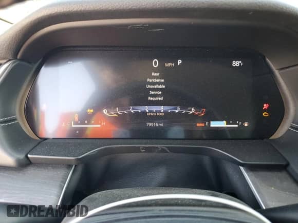 2023 Jeep Grand Cherokee Limited with VIN 1C4RJKBG3P8806646, listed as a Copart auction lot 90073895 with 79,916 mi miles and Non repairable. Bid and sale history available at DreamBid. Image 9.