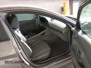 2022 Hyundai Elantra Blue with VIN KMHLM4AJXNU023927, listed as a IAAI auction lot 43314042 with 55,870 mi miles and . Bid and sale history available at DreamBid. Image 5.