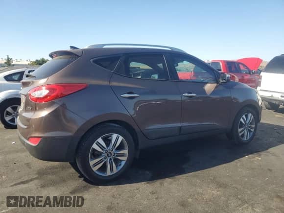2014 Hyundai Tucson SE z VIN KM8JU3AG0EU795228, wystawiony jako Copart lot #69202565 z przebiegiem 138 146 mil mil oraz Czysty tytuł • Clean title. Historia ofert i sprzedaży dostępna na DreamBid. Obrazek 3.