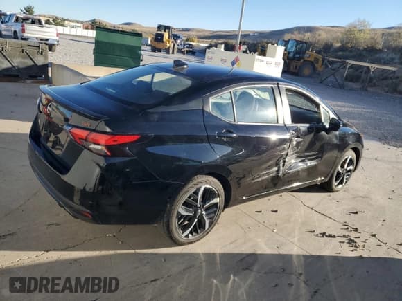 ✅ 2025 Nissan Versa SR • VIN: 3N1CN8FV9SL833188 • Lot: 90419835. Listed on Copart with 21,484 mi. Free auction sales archive from the USA and detailed vehicle history report at DreamBid. Image 3.