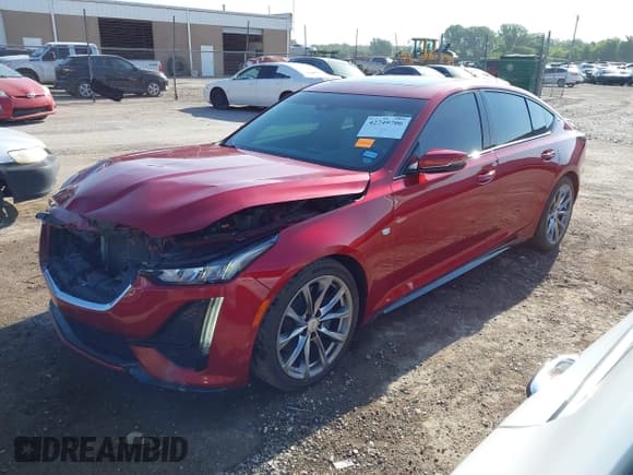 ✅ 2020 Cadillac CT5 Sport • VIN: 1G6DP5RK7L0121937 • Лот: 42749706. Опубликован ранее на IAAI с пробегом 74 965 миль. Бесплатный доступ к архиву аукционных продаж из США и подробный отчёт об истории автомобиля на DreamBid. Изображение 2.