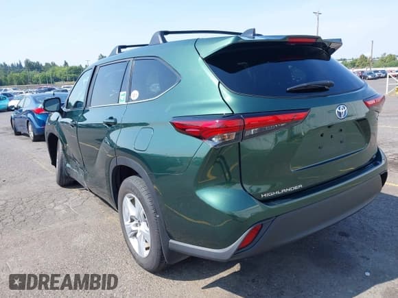 ✅ 2023 Toyota Highlander Hybrid LE • VIN: 5TDBBRCH3PS563043 • Lot: 42565847. Wystawiony na IAAI z przebiegiem 24 950 mil. Bezpłatny archiwum sprzedaży aukcyjnych z USA i szczegółowy raport historii pojazdu na DreamBid. Zdjęcie 3.