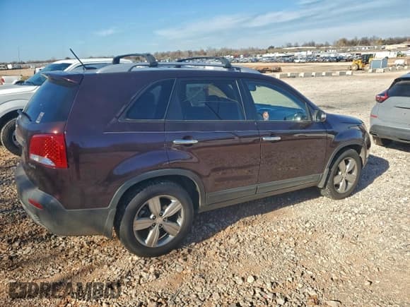 ✅ 2013 Kia Sorento EX • VIN: 5XYKU4A26DG345456 • Lot: 96341965. Listed on Copart with 226,968 mi. Free auction sales archive from the USA and detailed vehicle history report at DreamBid. Image 3.