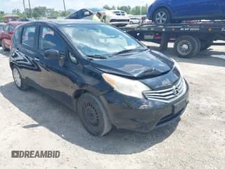 ✅ 2014 Nissan Note SV • VIN: 3N1CE2CP3EL412350 • Lot: 42798196. Listed on IAAI with 137,857 mi. Free auction sales archive from the USA and detailed vehicle history report at DreamBid. Image 1.