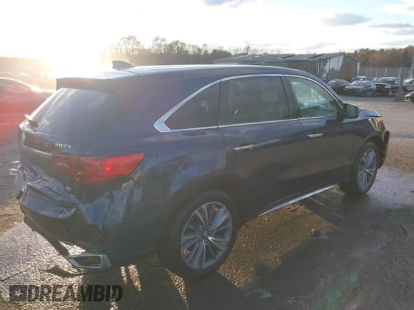 ✅ 2017 Acura MDX Technology • VIN: 5FRYD4H51HB025466 • Lot: 43809360. Listed on IAAI with 91,173 mi. Free auction sales archive from the USA and detailed vehicle history report at DreamBid. Image 4.