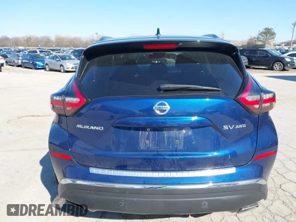 ✅ 2021 Nissan Murano SV • VIN: 5N1AZ2BS9MC126295 • Lot: 41992143. Wystawiony na IAAI z przebiegiem 33 385 mil. Bezpłatny archiwum sprzedaży aukcyjnych z USA i szczegółowy raport historii pojazdu na DreamBid. Zdjęcie 17.