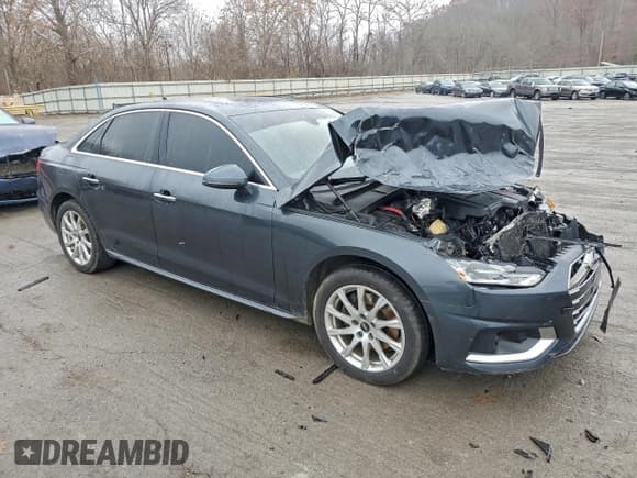 ✅ 2021 Audi A4 Premium • VIN: WAUABAF44MA052047 • Lot: 94071515. Listed on Copart with 79,617 mi. Free auction sales archive from the USA and detailed vehicle history report at DreamBid. Image 4.