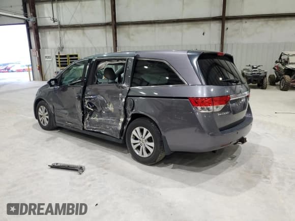 ✅ 2014 Honda Odyssey EX-L • VIN: 5FNRL5H64EB041390 • Lot: 92021555. Listed on Copart with 201,147 mi. Free auction sales archive from the USA and detailed vehicle history report at DreamBid. Image 2.