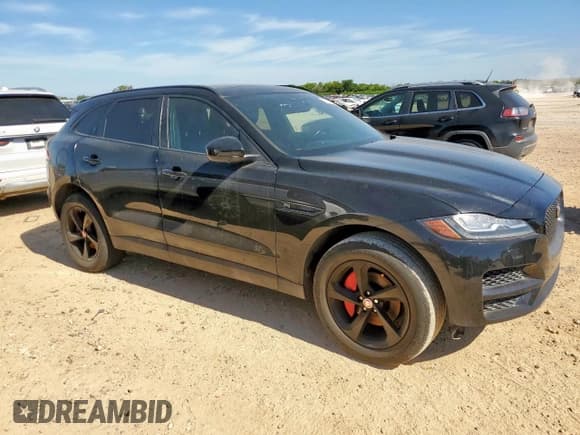 ✅ 2018 Jaguar F-Pace 25t Prestige • VIN: SADCK2FX5JA322432 • Лот: 65766015. Опубликован ранее на Copart с пробегом Не указан. Бесплатный доступ к архиву аукционных продаж из США и подробный отчёт об истории автомобиля на DreamBid. Изображение 4.