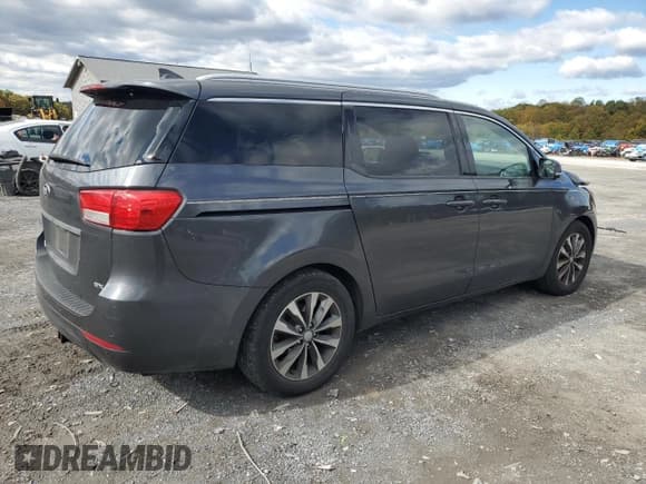 ✅ 2016 Kia Sedona EX • VIN: KNDMC5C13G6155868 • Лот: 86872705. Опубликован ранее на Copart с пробегом 134 599 миль. Бесплатный доступ к архиву аукционных продаж из США и подробный отчёт об истории автомобиля на DreamBid. Изображение 3.