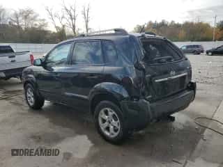 2009 Hyundai Tucson SE z VIN KM8JN72D69U974579, wystawiony jako Copart lot #76964564 z przebiegiem 98 569 mil mil oraz Nie do naprawy • Non repairable. Historia ofert i sprzedaży dostępna na DreamBid. Obrazek 2.