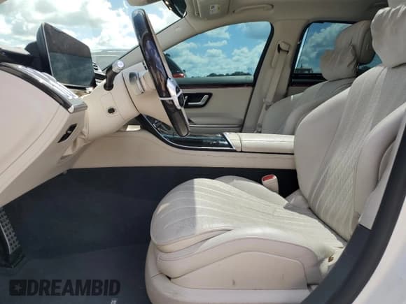 ✅ 2022 Mercedes-Benz S 500 • VIN: W1K6G6DB6NA166647 • Lot: 51752484. Wystawiony na Copart z przebiegiem 38 993 mil. Bezpłatny archiwum sprzedaży aukcyjnych z USA i szczegółowy raport historii pojazdu na DreamBid. Zdjęcie 7.