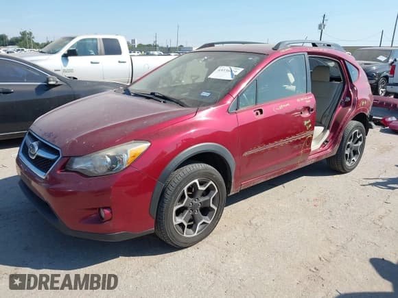 ✅ 2014 Subaru Crosstrek Premium • VIN: JF2GPAVCXE8214930 • Lot: 43336219. Listed on IAAI with 117,750 mi. Free auction sales archive from the USA and detailed vehicle history report at DreamBid. Image 2.