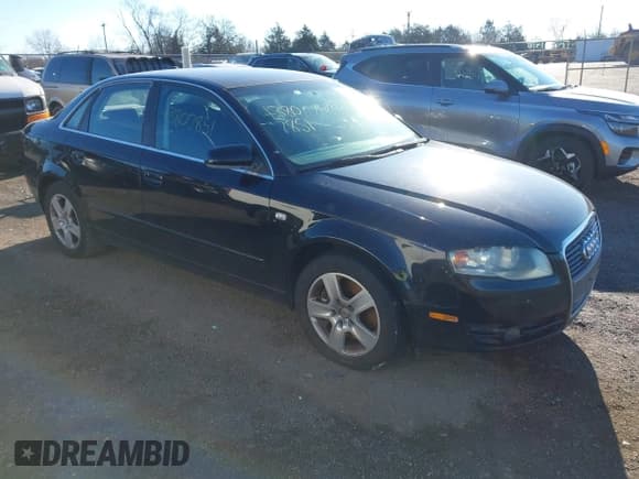 ✅ 2006 Audi A4 2.0T • VIN: WAUAF78E66A217449 • Лот: 43807851. Опубликован ранее на IAAI с пробегом 168 228 миль. Бесплатный доступ к архиву аукционных продаж из США и подробный отчёт об истории автомобиля на DreamBid. Изображение 1.