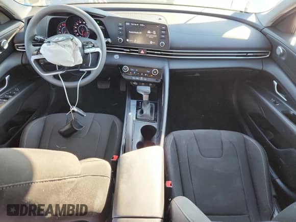 2022 Hyundai Elantra SEL with VIN 5NPLM4AG4NH071362, listed as a Copart auction lot 83839295 with 12,219 mi miles and Salvage title. Bid and sale history available at DreamBid. Image 8.