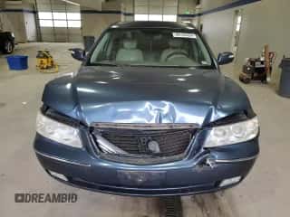 2009 Hyundai Azera Limited z VIN KMHFC46F19A433785, wystawiony jako Copart lot #80726494 z przebiegiem 160 765 mil mil oraz Czysty tytuł • Clean title. Historia ofert i sprzedaży dostępna na DreamBid. Obrazek 5.