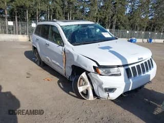 ✅ 2015 Jeep Grand Cherokee Overland • VIN: 1C4RJFCM5FC618248 • Lot: 42235847. Listed on IAAI with 137,612 mi. Free auction sales archive from the USA and detailed vehicle history report at DreamBid. Image 1.