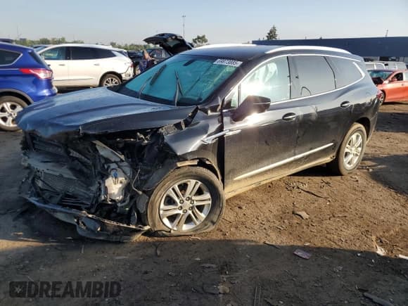 ✅ 2019 Buick Enclave Essence • VIN: 5GAEVAKW1KJ215870 • Лот: 69873885. Опубликован ранее на Copart с пробегом 88 408 миль. Бесплатный доступ к архиву аукционных продаж из США и подробный отчёт об истории автомобиля на DreamBid. Изображение 1.