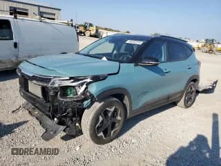 ✅ 2025 Kia Seltos S • VIN: KNDEU2AA6S7691851 • Lot: 80202315. Listed on Copart with 16,604 mi. Free auction sales archive from the USA and detailed vehicle history report at DreamBid. Image 1.