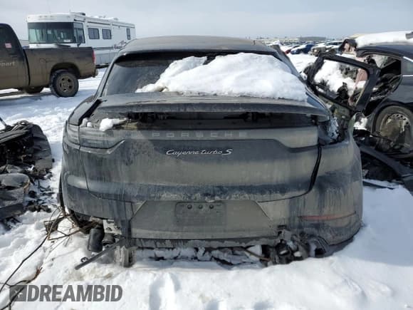 ✅ 2023 Porsche Cayenne Turbo S E-Hybrid • VIN: WP1BH2AY8PDA37087 • Lot: 46585885. Listed on Copart with Not provided. Free auction sales archive from the USA and detailed vehicle history report at DreamBid. Image 6.