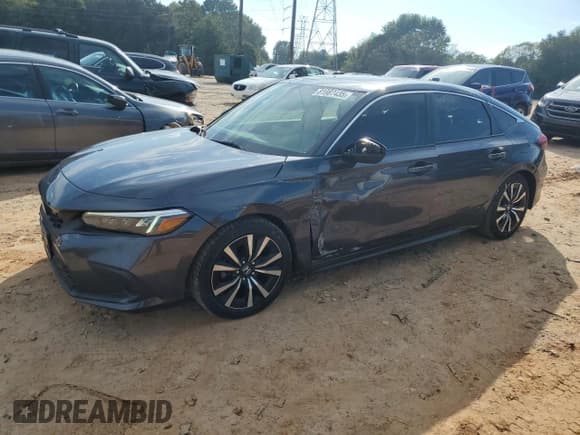 ✅ 2022 Honda Civic EX-L • VIN: 19XFL1H74NE011042 • Lot: 81987435. Wystawiony na Copart z przebiegiem 55 106 mil. Bezpłatny archiwum sprzedaży aukcyjnych z USA i szczegółowy raport historii pojazdu na DreamBid. Zdjęcie 1.