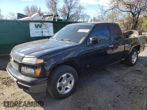 ✅ 2009 Chevrolet Colorado 1LT • VIN: 1GCCS199998102121 • Лот: 79267614. Опубликован ранее на Copart с пробегом 106 040 миль. Бесплатный доступ к архиву аукционных продаж из США и подробный отчёт об истории автомобиля на DreamBid. Изображение 1.