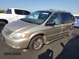 ✅ 2003 Chrysler Town & Country Limited • VIN: 2C8GP64L43R158528 • Lot: 90536765. Listed on Copart with 147,388 mi. Free auction sales archive from the USA and detailed vehicle history report at DreamBid. Image 1.