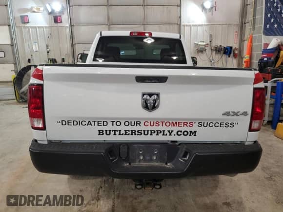 2022 Ram 1500 Tradesman with VIN 3C6JR7AG8NG259120, listed as a Copart auction lot 84811984 with 56,135 mi miles and Salvage title. Bid and sale history available at DreamBid. Image 6.
