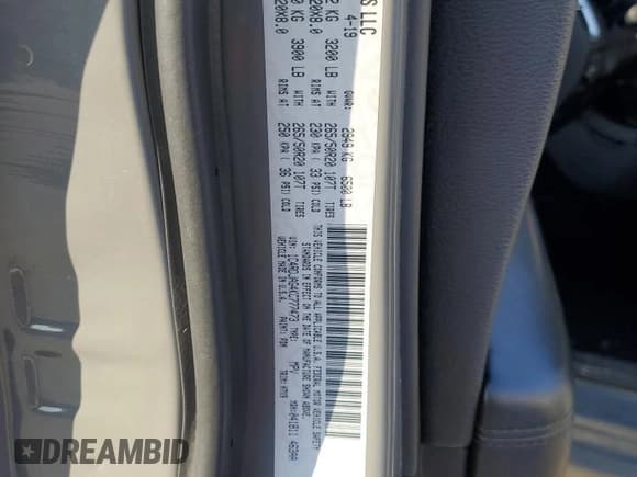 ✅ 2019 Dodge Durango SXT Plus • VIN: 1C4RDJAG4KC777473 • Lot: 66470125. Listed on Copart with 98,367 mi. Free auction sales archive from the USA and detailed vehicle history report at DreamBid. Image 14.