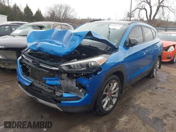 2017 Hyundai Tucson Sport with VIN KM8J33A2XHU444886, listed as a IAAI auction lot 41485774 with 103,159 mi miles and . Bid and sale history available at DreamBid. Image 20.