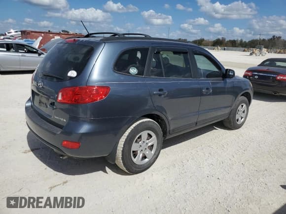 ✅ 2009 Hyundai Santa Fe GLS • VIN: 5NMSG13D49H284237 • Lot: 77692464. Listed on Copart with Not provided. Free auction sales archive from the USA and detailed vehicle history report at DreamBid. Image 3.