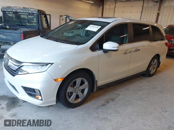 ✅ 2020 Honda Odyssey EX-L • VIN: 5FNRL6H71LB056828 • Lot: 43103218. Listed on IAAI with 68,891 mi. Free auction sales archive from the USA and detailed vehicle history report at DreamBid. Image 17.