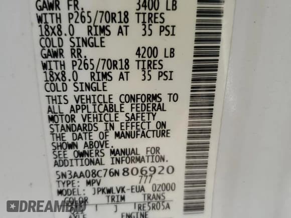 ✅ 2006 Infiniti QX56 • VIN: 5N3AA08C76N806920 • Lot: 56646695. Listed on Copart with 242,641 mi. Free auction sales archive from the USA and detailed vehicle history report at DreamBid. Image 14.