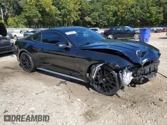 ✅ 2019 Ford Mustang EcoBoost • VIN: 1FA6P8THXK5184381 • Lot: 84294445. Listed on Copart with 120,256 mi. Free auction sales archive from the USA and detailed vehicle history report at DreamBid. Image 4.