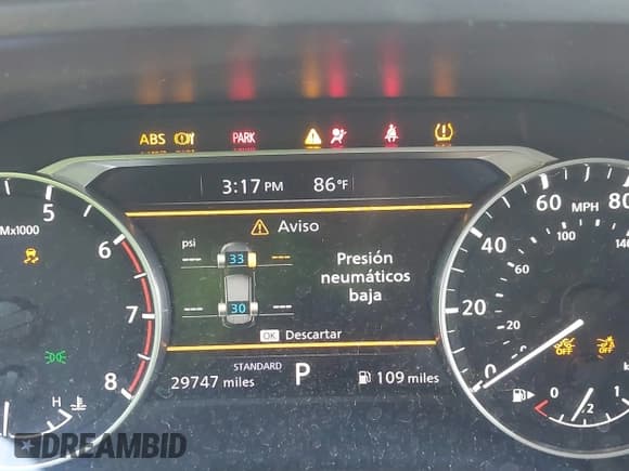 ✅ 2023 Nissan Rogue SV • VIN: JN8BT3BA2PW418482 • Lot: 43520575. Listed on IAAI with 29,747 mi. Free auction sales archive from the USA and detailed vehicle history report at DreamBid. Image 16.