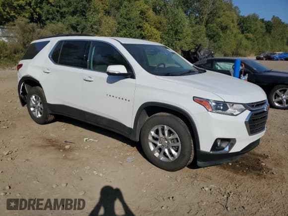 ✅ 2020 Chevrolet Traverse LT Cloth • VIN: 1GNERGKW1LJ104444 • Lot: 84720935. Wystawiony na Copart z przebiegiem 59 105 mil. Bezpłatny archiwum sprzedaży aukcyjnych z USA i szczegółowy raport historii pojazdu na DreamBid. Zdjęcie 4.