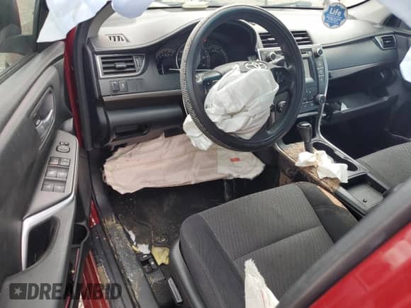 2015 Toyota Camry LE with VIN 4T1BF1FK0FU913716, listed as a Copart auction lot 81723155 with 128,231 mi miles and Salvage title. Bid and sale history available at DreamBid. Image 8.