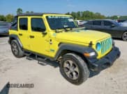✅ 2023 Jeep Wrangler Sport S • VIN: 1C4HJXDN6PW681464 • Lot: 85121815. Listed on Copart with 36,995 mi. Free auction sales archive from the USA and detailed vehicle history report at DreamBid. Image 4.