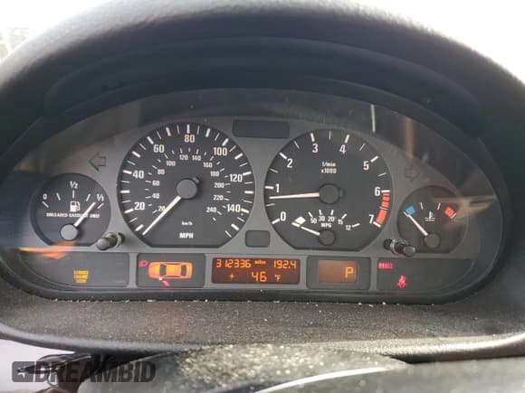 ✅ 2003 BMW 3 Series 325xi • VIN: WBAEP33453PF02144 • Lot: 86409354. Listed on Copart with 312,336 mi. Free auction sales archive from the USA and detailed vehicle history report at DreamBid. Image 9.