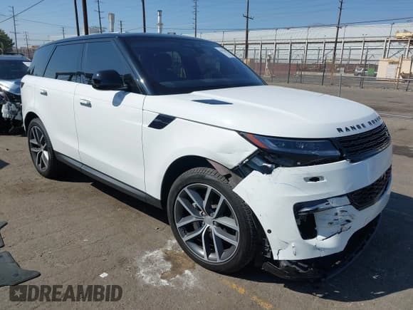 ✅ 2023 Land Rover Range Rover Sport SE • VIN: SAL1P9EU7PA138566 • Lot: 43411362. Listed on IAAI with 40,288 mi. Free auction sales archive from the USA and detailed vehicle history report at DreamBid. Image 1.