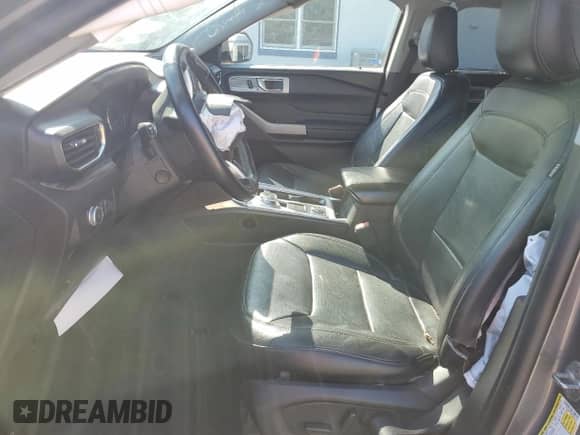 2021 Ford Explorer Limited with VIN 1FMSK8FH3MGB52538, listed as a Copart auction lot 80345475 with Not provided miles and Salvage title. Bid and sale history available at DreamBid. Image 7.