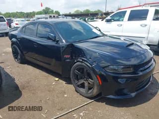✅ 2023 Dodge Charger Scat Pack Widebody • VIN: 2C3CDXGJ6PH671756 • Lot: 42354271. Listed on IAAI with 21,387 mi. Free auction sales archive from the USA and detailed vehicle history report at DreamBid. Image 1.