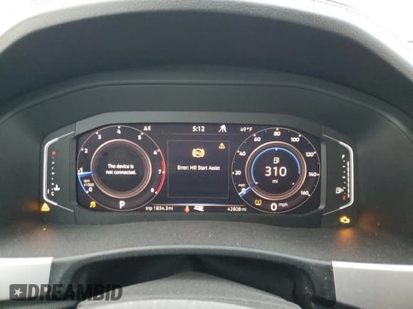 ✅ 2022 Volkswagen Atlas SEL Premium R-Line • VIN: 1V2FR2CA0NC518405 • Lot: 91991075. Listed on Copart with 42,808 mi. Free auction sales archive from the USA and detailed vehicle history report at DreamBid. Image 9.