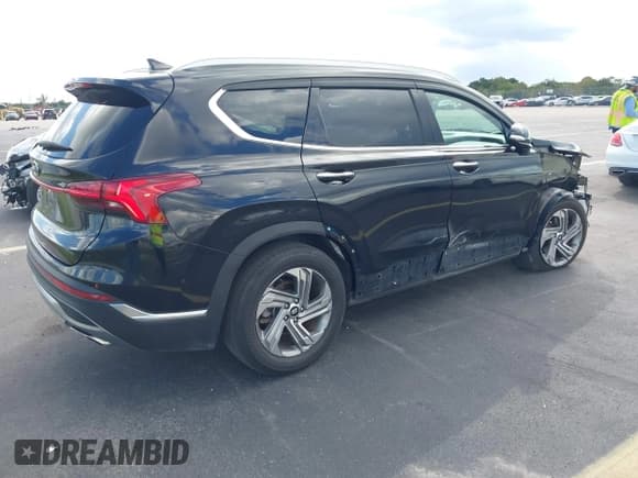 ✅ 2022 Hyundai Santa Fe SEL • VIN: 5NMS34AJ3NH404867 • Lot: 43484971. Listed on IAAI with 163,193 mi. Free auction sales archive from the USA and detailed vehicle history report at DreamBid. Image 4.