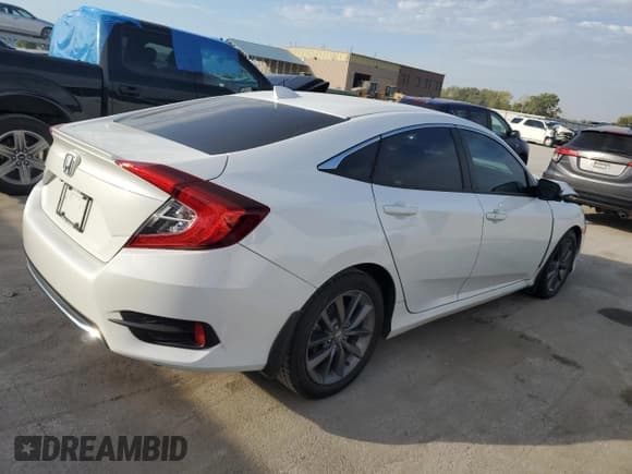 ✅ 2021 Honda Civic EX • VIN: 19XFC1F36ME005600 • Lot: 86832735. Listed on Copart with 95,476 mi. Free auction sales archive from the USA and detailed vehicle history report at DreamBid. Image 3.