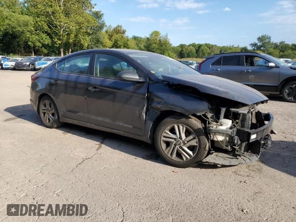 ✅ 2020 Hyundai Elantra SEL • VIN: 5NPD84LF9LH614201 • Lot: 80330415. Listed on Copart with 117,325 mi. Free auction sales archive from the USA and detailed vehicle history report at DreamBid. Image 4.